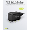 USB-C snellader | 1 poort | 65W | GaN | Power Delivery | Zwart LDR03675 - 5