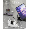 USB-C snellader | 1 poort | 65W | GaN | Power Delivery | Zwart LDR03675 - 6