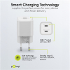 USB-C snellader | 2 poorten | 35W | GaN | Power Delivery | Wit LDR03625 - 6