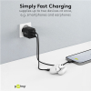 USB-C snellader | 2 poorten | 35W | GaN | Power Delivery | Zwart LDR03624 - 6