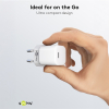 USB-C snellader Nano | 1 poort | 30W | GaN | Power Delivery | Wit LDR03646 - 6