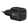 USB-C snellader Nano | 1 poort | 30W | GaN | Power Delivery | Zwart LDR03647 - 1