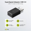 USB A naar USB C adapter | USB 3.0 | Zwart LDR03671 - 2