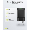 USB multipoort snellader | 2 poorten | USB-A & USB-C | 20W | GaN | Power Delivery | Zwart LDR03688 - 8