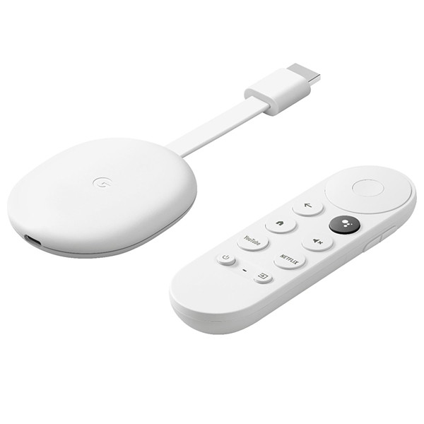 Google Chromecast met Google TV | 4K | Wit  LGO00038 - 1