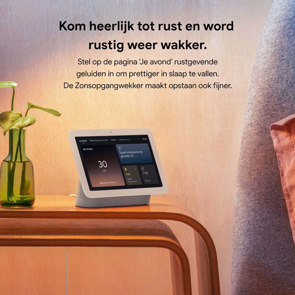 Google Nest Hub (2e generatie) | Chalk  LGO00040 - 6