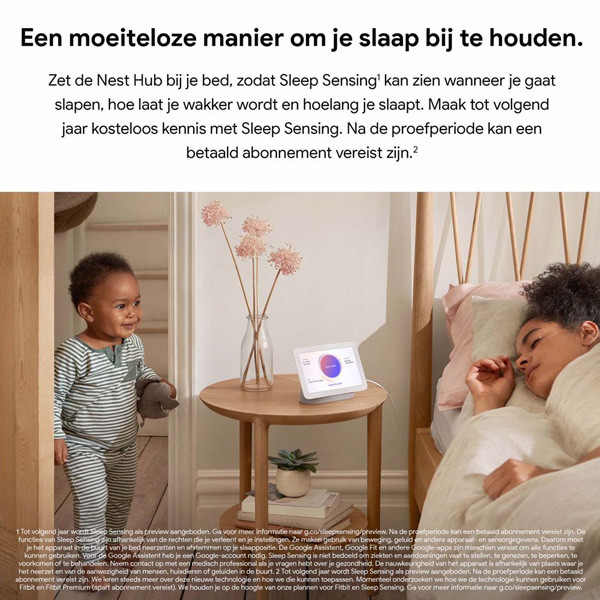 Google Nest Hub (2e generatie) | Charcoal  LGO00039 - 7