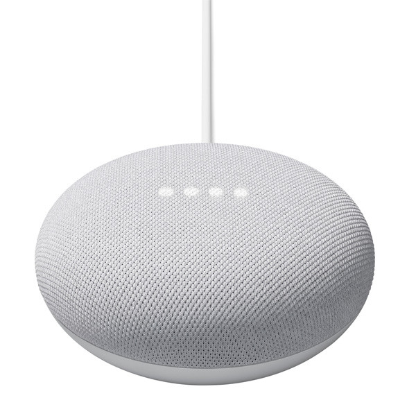 Google Nest Mini Smart Speaker Assistant | Chalk  LGO00017 - 1