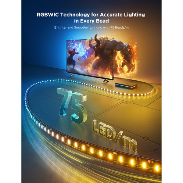 Govee AI Sync Box 2 | Geschikt voor 75-85 inch TV's | Wi-Fi, Bluetooth + Matter LGO00187 - 6