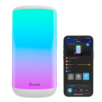 Govee Aura RGBICWW Desk Lamp | Wi-Fi + Bluetooth | Wit