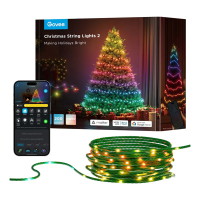 Govee Christmas String Lights 2 | 20 meter | RGBWIC | IP65 | 15W  LGO00146