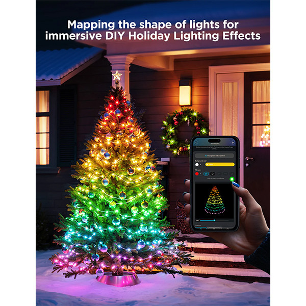 Govee Christmas String Lights 2 | 20 meter | RGBWIC | IP65 | 15W  LGO00146 - 5
