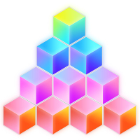 Govee Glide Hexa Pro LED Light Panels | Wi-Fi + Bluetooth | 10 panelen  LGO00122
