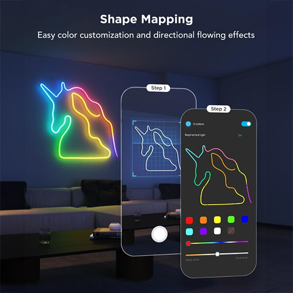 Govee Neon Rope Light 2 Bracket | Wit | 20 stuks LGO00199 - 4