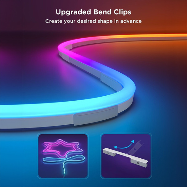 Govee Neon Rope Light 2 Bracket | Wit | 20 stuks LGO00199 - 6