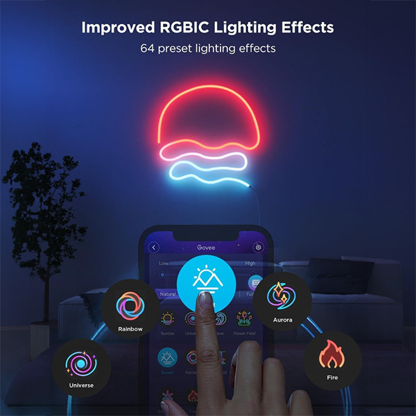 Govee Neon Rope Light 2 Bracket | Wit | 20 stuks LGO00199 - 7