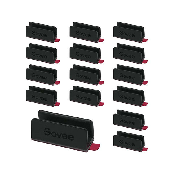 Govee Neon Rope Light 2 Bracket | Zwart | 20 stuks  LGO00164 - 1