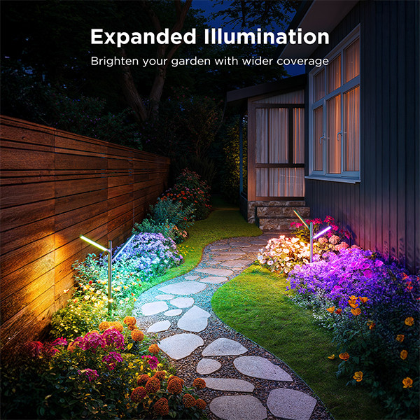 Govee Outdoor Garden Lights | Wi-Fi, Bluetooth + Matter | 2 stuks LGO00183 - 3
