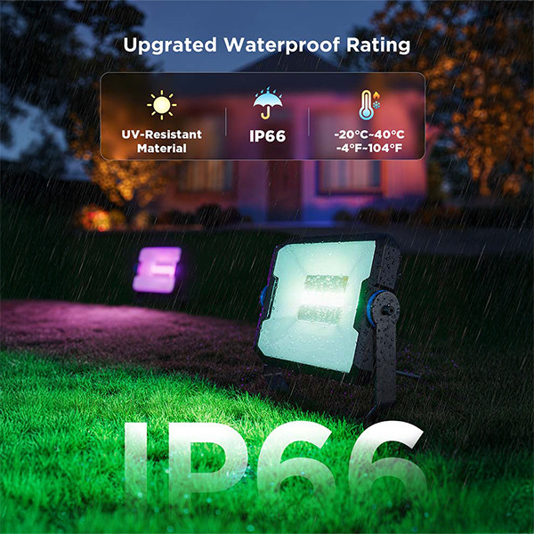 Govee Outdoor Smart Flood Lights 2 | Wi-Fi + Bluetooth | 4 stuks  LGO00159 - 2
