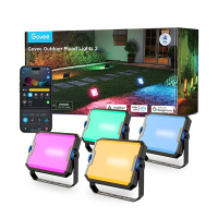 Govee Outdoor Smart Flood Lights 2 | Wi-Fi + Bluetooth | 4 stuks  LGO00159