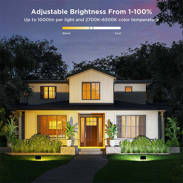 Govee Outdoor Smart Flood Lights 2 | Wi-Fi + Bluetooth | 4 stuks  LGO00159 - 7