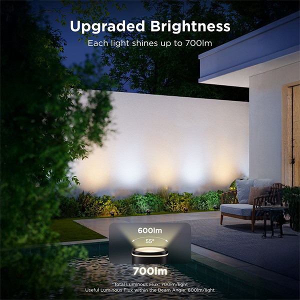 Govee Outdoor Spotlights 2 | Wi-Fi + Bluetooth | 2 stuks  LGO00176 - 3