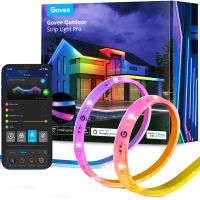Govee Phantasy Outdoor LED RGBICWW Strip Lights | Wi-Fi + Bluetooth | 10 meter  LGO00135
