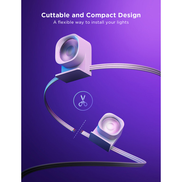 Govee RGBIC String Downlights | Wi-Fi + Bluetooth | 3 meter  LGO00116 - 3