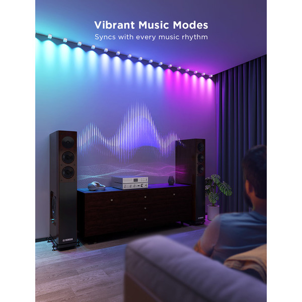 Govee RGBIC String Downlights | Wi-Fi + Bluetooth | 3 meter  LGO00116 - 5