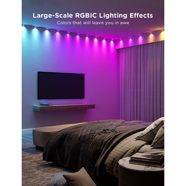 Govee RGBIC String Downlights | Wi-Fi + Bluetooth | 3 meter  LGO00116 - 9
