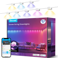 Govee RGBIC String Downlights | Wi-Fi + Bluetooth | 5 meter  LGO00117