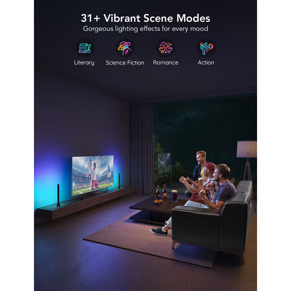 Govee RGBIC TV Light Bars | Geschikt voor 45-70 inch TV's | 2 stuks  LGO00102 - 6