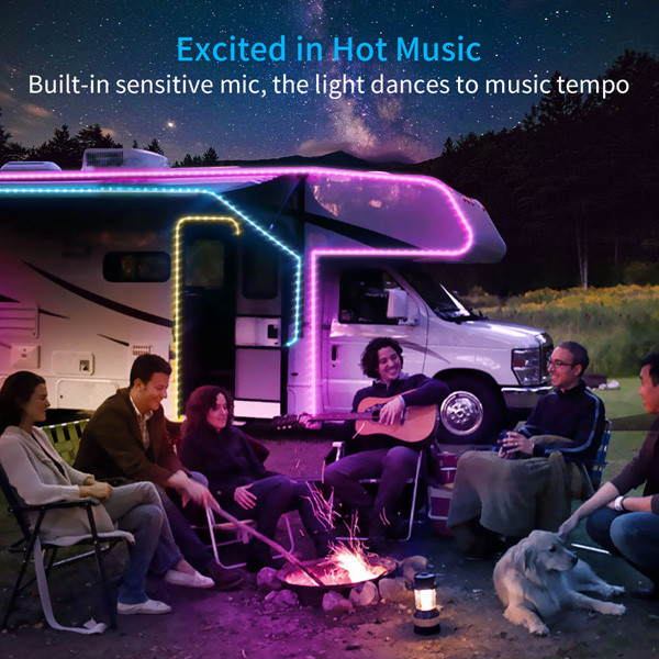 Govee RGB Smart LED Strip lights | Wi-Fi + Bluetooth | 10 meter  LGO00107 - 5