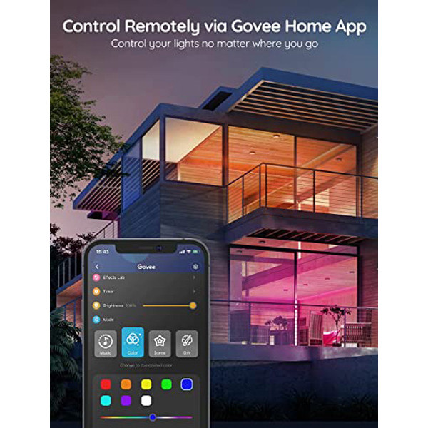 Govee RGB Smart LED Strip lights | Wi-Fi + Bluetooth | 5 meter  LGO00108 - 5