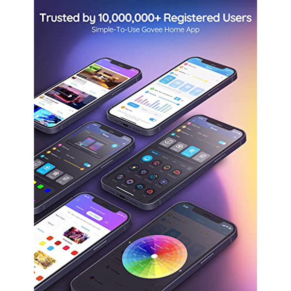 Govee RGB Smart LED Strip lights | Wi-Fi + Bluetooth | 5 meter  LGO00108 - 6