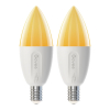 Govee Smart Light Bulb E14 | RGBWW | Wi-Fi + Bluetooth | 5W | 2 stuks  LGO00179 - 2