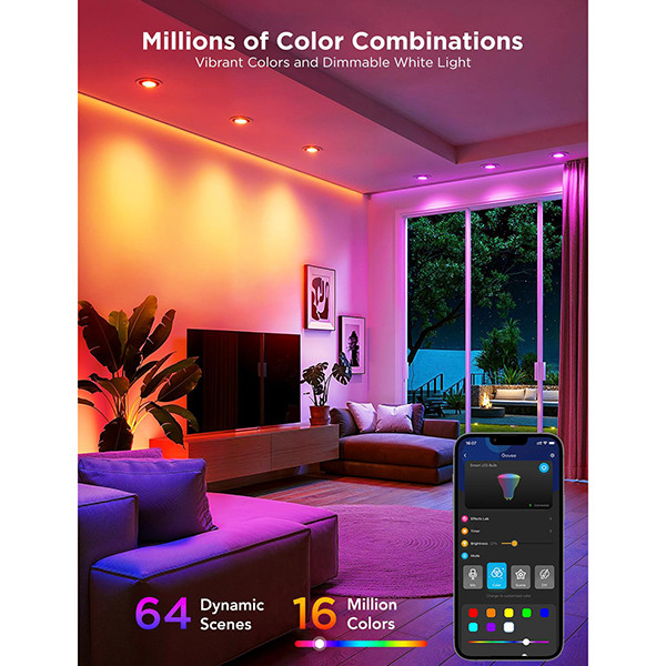 Govee Smart Light Spot GU10 | RGBWW | Wi-Fi + Bluetooth | 4.8W | 2 stuks  LGO00145 - 2