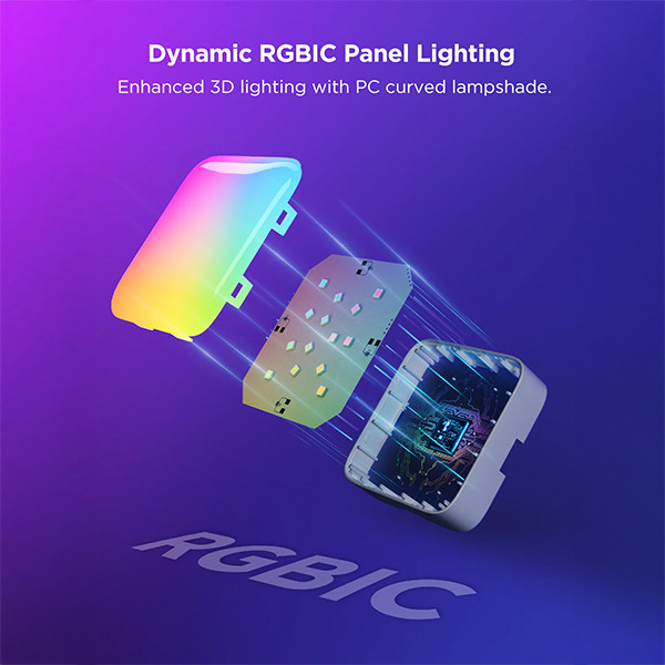Govee Smart Mini Panel Lights | Wi-Fi + Bluetooth | 10 stuks  LGO00175 - 6