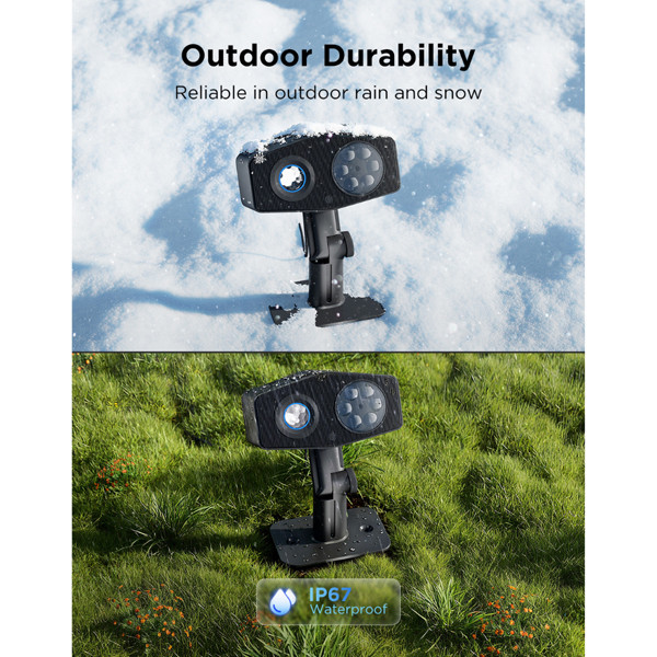 Govee Smart Outdoor Decoration Projector Light | RGB + 5000K | WiFi + Bluetooth LGO00196 - 3