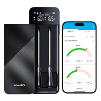 Govee Smart Wireless Meat Thermometer | Wi-Fi + Bluetooth | 2 stuks LGO00188