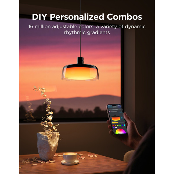 Govee Smart hanglamp | RGB + 2700-6500K | WiFi LGO00193 - 4