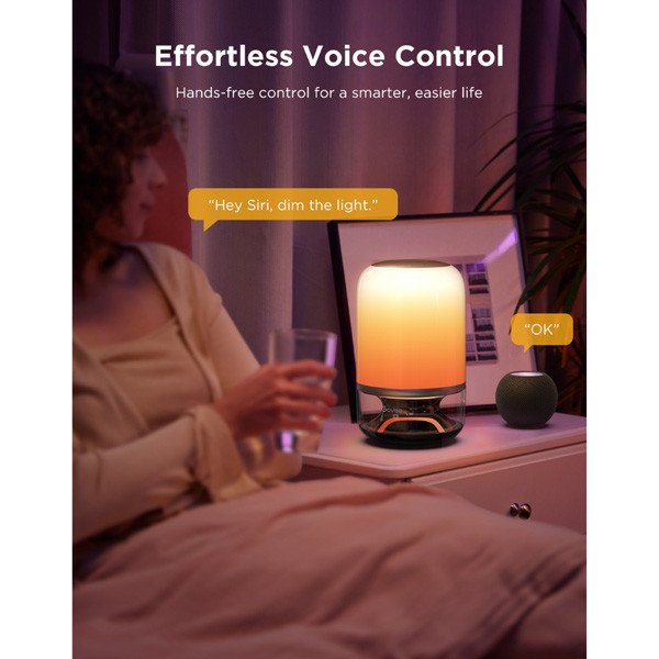 Govee Table Lamp 2 Pro (Sound by JBL) | RGBIC | 24W | Wi-Fi, Bluetooth + Matter LGO00190 - 9