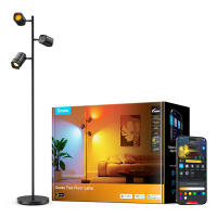Govee Tree Floor Lamp | Wi-FI, Bluetooth + Matter | Zwart LGO00185