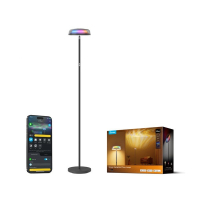 Govee Uplighter Floor Lamp | RGBICWW | Wi-Fi, Bluetooth + Matter | Zwart LGO00186