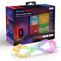 Govee WIFI & Bluetooth Curtain Light | Netflix Edition | 150 x 150 cm  LGO00140