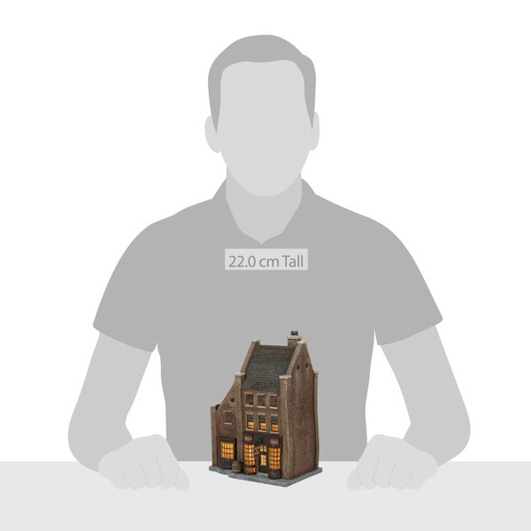 Harry Potter Kersthuisje | Borgin and Burkes Shop LDI00156 - 3