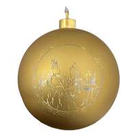 Verlichte Kerstbal Harry Potter Big Ø 15 cm | Blauw | Warner Brothers LDI00064