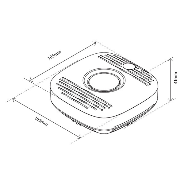 Heatit Z-Smoke | Rookmelder | Z-Wave Plus | Batterij  LHE00114 - 5