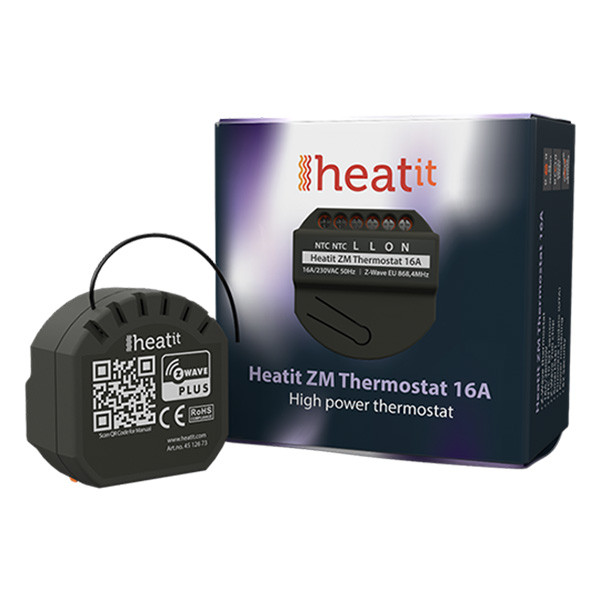 Heatit ZM thermostaat | 16A | Z-Wave Plus  LHE00122 - 1