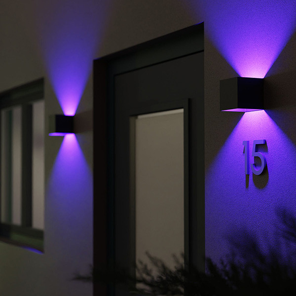 Hombli Outdoor Smart Wall Light | Zwart  LHO00056 - 5